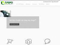 taspo-stiftung.de Webseite Vorschau