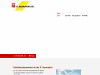 reimann-ag.ch Webseite Vorschau