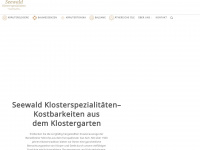 seewald-kraeuter.at Webseite Vorschau