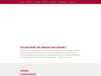 senero-solar.ch Webseite Vorschau