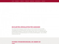 senero-caravan.ch Webseite Vorschau