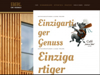 cafe-eberl.de Webseite Vorschau