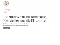 musikschuleblankenese.de Webseite Vorschau
