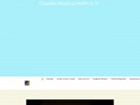 capella-musica-hohn.de Thumbnail