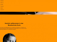 musikschule-kuck.de Webseite Vorschau