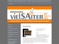 musikschule-vielsaiter.de Webseite Vorschau