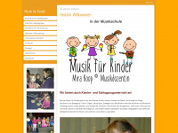 musik-fuer-kinder.info Webseite Vorschau