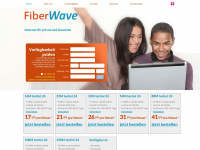 fiberwave.de Webseite Vorschau