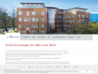 kronshagen-hno.de Webseite Vorschau