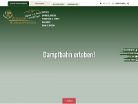 zittauer-schmalspurbahn.de Webseite Vorschau