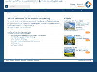 finanzsozietät-marburg.de Webseite Vorschau