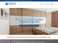 maerki-onlineshop.ch Webseite Vorschau