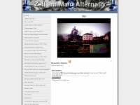 zellammain-alternativ.de Webseite Vorschau