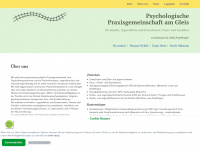 praxisgemeinschaftamgleis.ch Webseite Vorschau