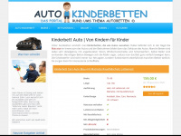 kinderbett-auto.net Webseite Vorschau