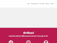garagerag.ch Webseite Vorschau