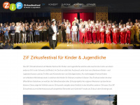 zif-zirkusfestival.ch Webseite Vorschau