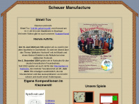 scheuer42.de Webseite Vorschau