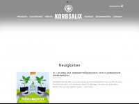 korbsalix.at Webseite Vorschau