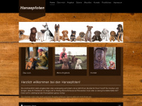 hansepfoten.de Webseite Vorschau