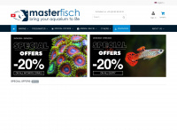 masterfisch.ch Webseite Vorschau