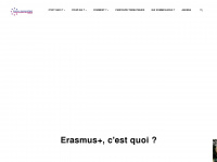 erasmusplus-jeunesse.fr Webseite Vorschau