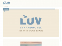 strandhotel-luv.de Webseite Vorschau