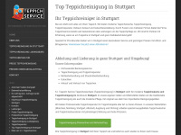 teppichreiniger-stuttgart.de Webseite Vorschau