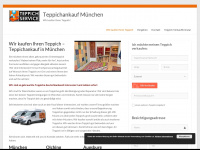 teppich-ankauf-muenchen.de Webseite Vorschau