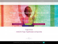 yogacure-berlin.de Webseite Vorschau