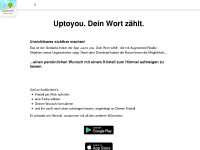 uptoyou-app.de Webseite Vorschau