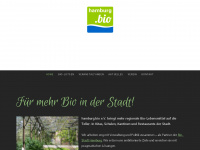 hamburg.bio Webseite Vorschau