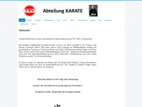 schwandorf-karate.de Webseite Vorschau