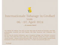 tubatage.at Webseite Vorschau