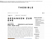 thebible.ch Webseite Vorschau