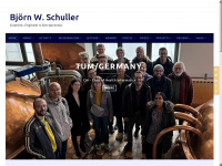 schuller.one Webseite Vorschau