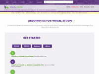 visualmicro.com Webseite Vorschau