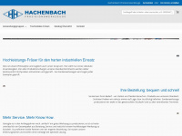 hachenbach-toolshop.de Webseite Vorschau