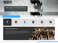 tribon-security.de Webseite Vorschau
