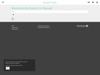 kassel-ticket.de Webseite Vorschau