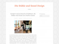 designsessel.wordpress.com Webseite Vorschau