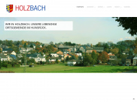 holzbach-hunsrueck.de Webseite Vorschau