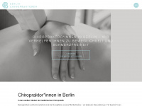 berlin-chiropraktoren.de Webseite Vorschau