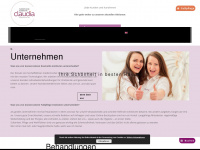 kosmetik-claudia.co.at Webseite Vorschau