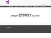 jiyuryu.de Webseite Vorschau