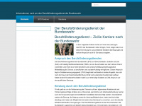 berufsfoerderungsdienst.org Webseite Vorschau