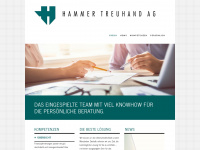 hammer-treuhand.ch Webseite Vorschau