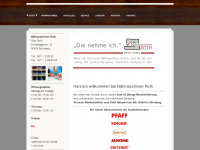 naehmaschinen-roth.de Webseite Vorschau