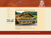 alpenquell.at Webseite Vorschau
