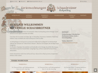 schausbreitner-fewo.de Webseite Vorschau